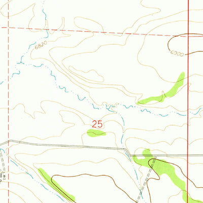 United States Geological Survey Mesita De Yeso, NM (1972, 24000-Scale) digital map