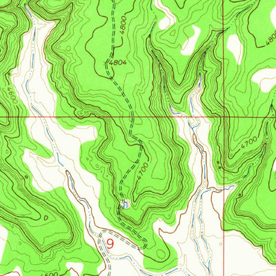 United States Geological Survey Mesita Del Gato, NM (1963, 24000-Scale) digital map