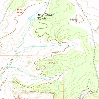 United States Geological Survey Mesita Del Gavilan, NM (1961, 24000-Scale) digital map