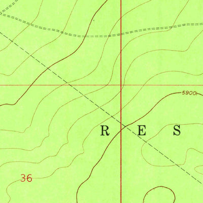 United States Geological Survey Mesita, NM (1957, 24000-Scale) digital map