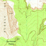 United States Geological Survey Mesita, NM (1957, 24000-Scale) digital map