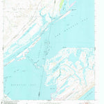 United States Geological Survey Mesquite Bay, TX (1952, 24000-Scale) digital map