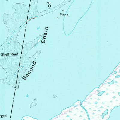United States Geological Survey Mesquite Bay, TX (1952, 24000-Scale) digital map