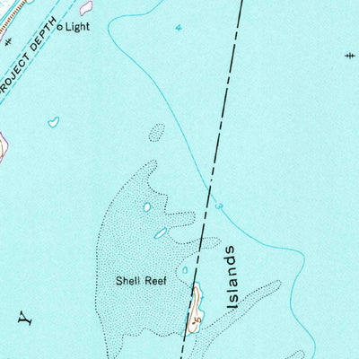 United States Geological Survey Mesquite Bay, TX (1952, 24000-Scale) digital map