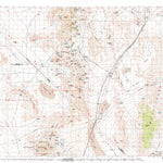 United States Geological Survey Mesquite Lake, CA-NV (1985, 100000-Scale) digital map