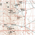 United States Geological Survey Mesquite Lake, CA-NV (1985, 100000-Scale) digital map