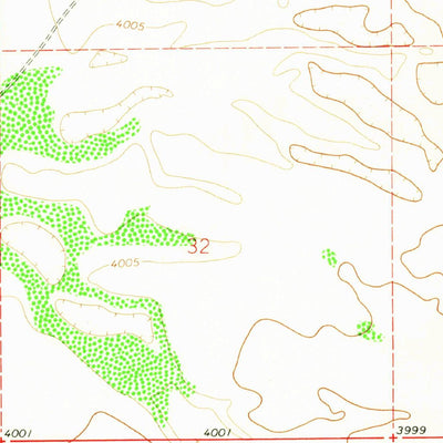 United States Geological Survey Mesquite Lake, NM (1966, 24000-Scale) digital map