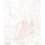 United States Geological Survey Mesquite, NV-AZ (1957, 62500-Scale) digital map