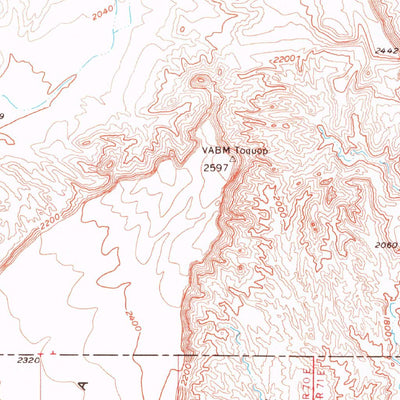 United States Geological Survey Mesquite, NV-AZ (1957, 62500-Scale) digital map
