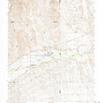 United States Geological Survey Mesquite, NV-AZ (1985, 24000-Scale) digital map