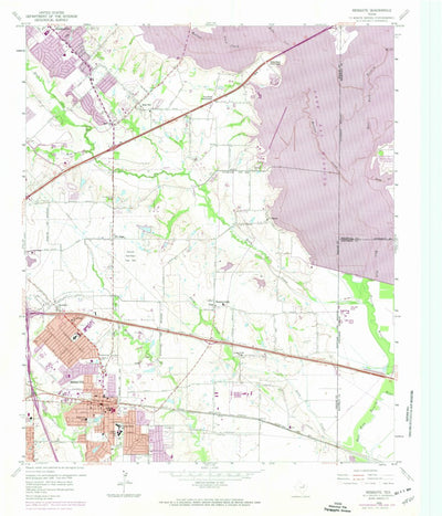 United States Geological Survey Mesquite, TX (1959, 24000-Scale) digital map