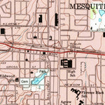 United States Geological Survey Mesquite, TX (1995, 24000-Scale) digital map