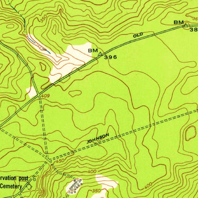 United States Geological Survey Messers Pond, SC (1953, 24000-Scale) digital map