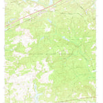 United States Geological Survey Messers Pond, SC (1972, 24000-Scale) digital map