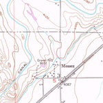 United States Geological Survey Messex, CO (1971, 24000-Scale) digital map