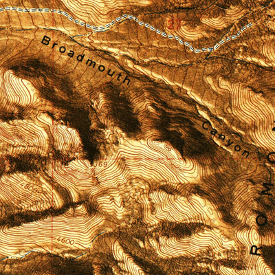 United States Geological Survey Messix Peak, UT (1968, 24000-Scale) digital map