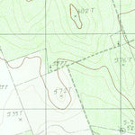 United States Geological Survey Mesteno Creek North, TX (1982, 24000-Scale) digital map