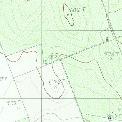 United States Geological Survey Mesteno Creek North, TX (1982, 24000-Scale) digital map