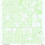 United States Geological Survey Mesteno Creek South, TX (1982, 24000-Scale) digital map