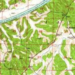 United States Geological Survey Meta, MO (1948, 62500-Scale) digital map