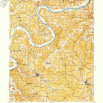 United States Geological Survey Meta, MO (1950, 62500-Scale) digital map