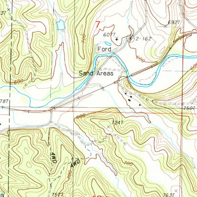 United States Geological Survey Meta, MO (1987, 24000-Scale) digital map