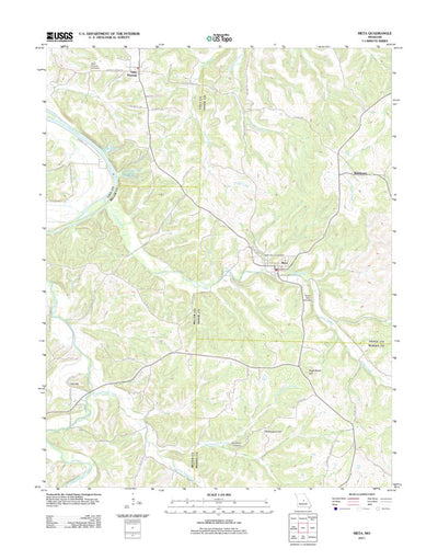 United States Geological Survey Meta, MO (2011, 24000-Scale) digital map