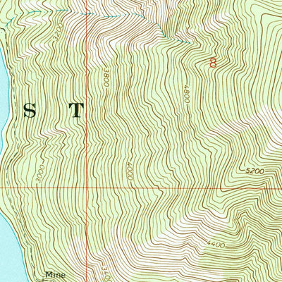 United States Geological Survey Metaline Falls, WA (1967, 24000-Scale) digital map
