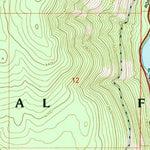 United States Geological Survey Metaline Falls, WA (1992, 24000-Scale) digital map
