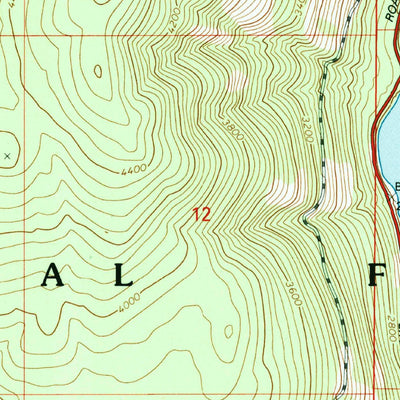 United States Geological Survey Metaline Falls, WA (1992, 24000-Scale) digital map