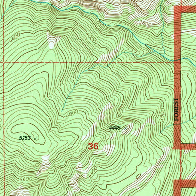 United States Geological Survey Metaline, WA (1992, 24000-Scale) digital map