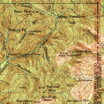 United States Geological Survey Metaline, WA-ID (1942, 125000-Scale) digital map