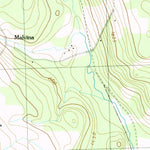United States Geological Survey Metallak Mountain, NH (1989, 24000-Scale) digital map