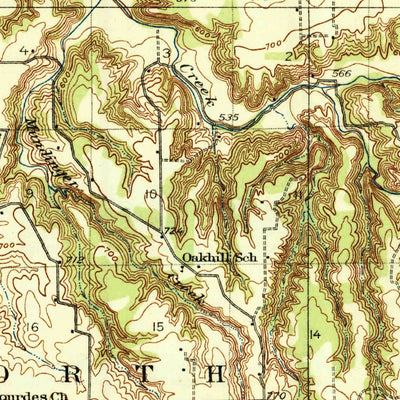 United States Geological Survey Metamora, IL (1937, 62500-Scale) digital map
