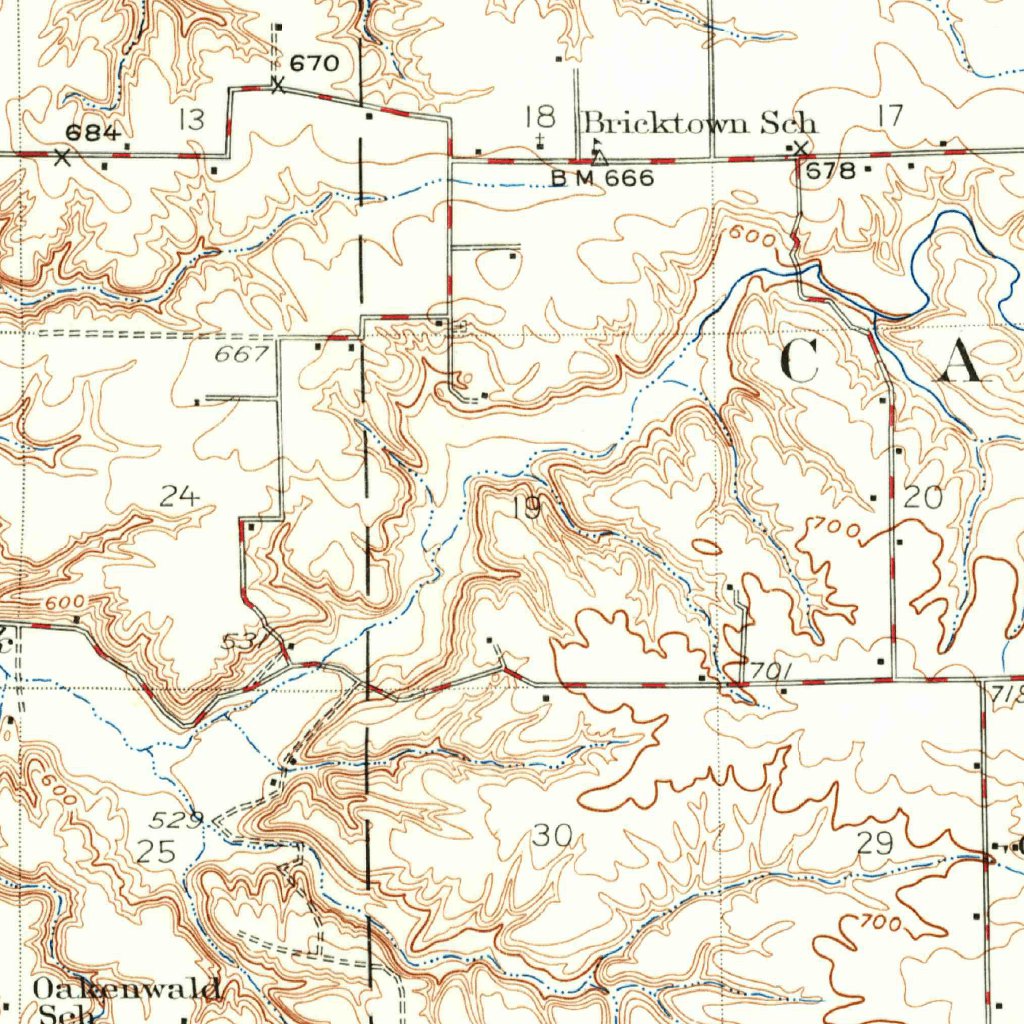 Metamora, IL (1948, 62500Scale) Map by United States Geological Survey