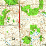 United States Geological Survey Metamora, MI (1943, 24000-Scale) digital map