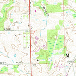 United States Geological Survey Metamora, MI (1968, 24000-Scale) digital map