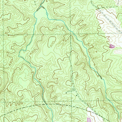 United States Geological Survey Metasville, GA (1954, 24000-Scale) digital map