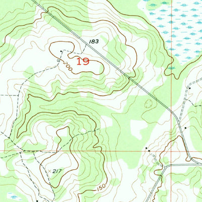 United States Geological Survey Metcalf, GA-FL (1956, 24000-Scale) digital map