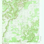 United States Geological Survey Metcalf Gap, TX (1984, 24000-Scale) digital map