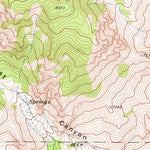 United States Geological Survey Methodist Creek, ID (1969, 24000-Scale) digital map