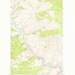 United States Geological Survey Methow, WA (1968, 24000-Scale) digital map