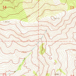 United States Geological Survey Methow, WA (1968, 24000-Scale) digital map