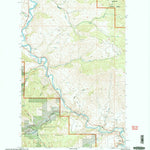 United States Geological Survey Methow, WA (2001, 24000-Scale) digital map