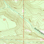 United States Geological Survey Metolius Bench, OR (1962, 24000-Scale) digital map