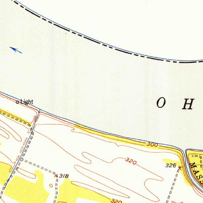 United States Geological Survey Metropolis, IL-KY (1954, 24000-Scale) digital map