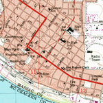 United States Geological Survey Metropolis, IL-KY (1982, 24000-Scale) digital map