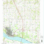 United States Geological Survey Metropolis, IL-KY (1996, 24000-Scale) digital map