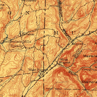 United States Geological Survey Mettawee, VT-NY (1903, 125000-Scale) digital map