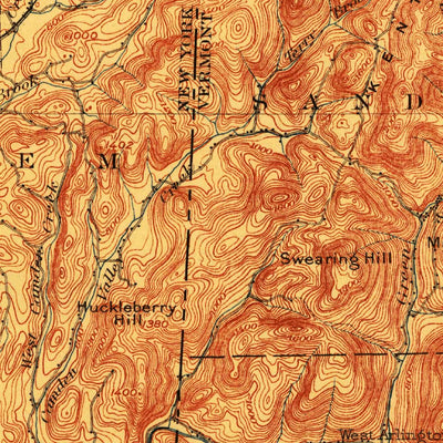 United States Geological Survey Mettawee, VT-NY (1903, 125000-Scale) digital map